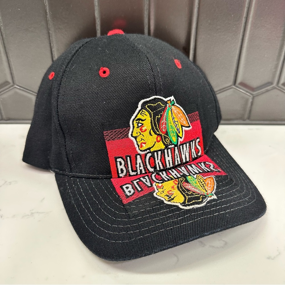 NHL Blackhawks Vintage 90’s Hat Rare